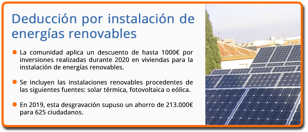 deducciones renovables murcia